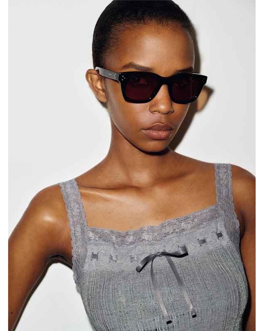Reformation White Arietta Knit Top