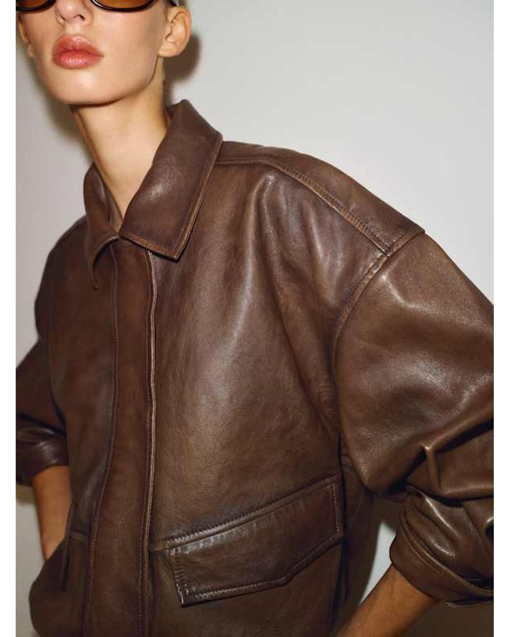 Reformation Natural Veda Taelor Bomber Jacket