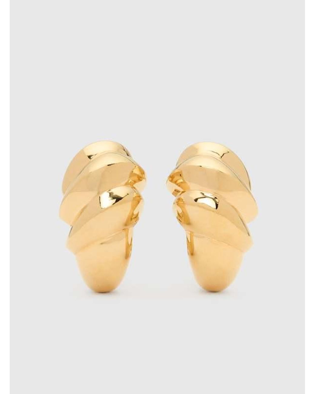 Reformation Brown Blanche Earrings