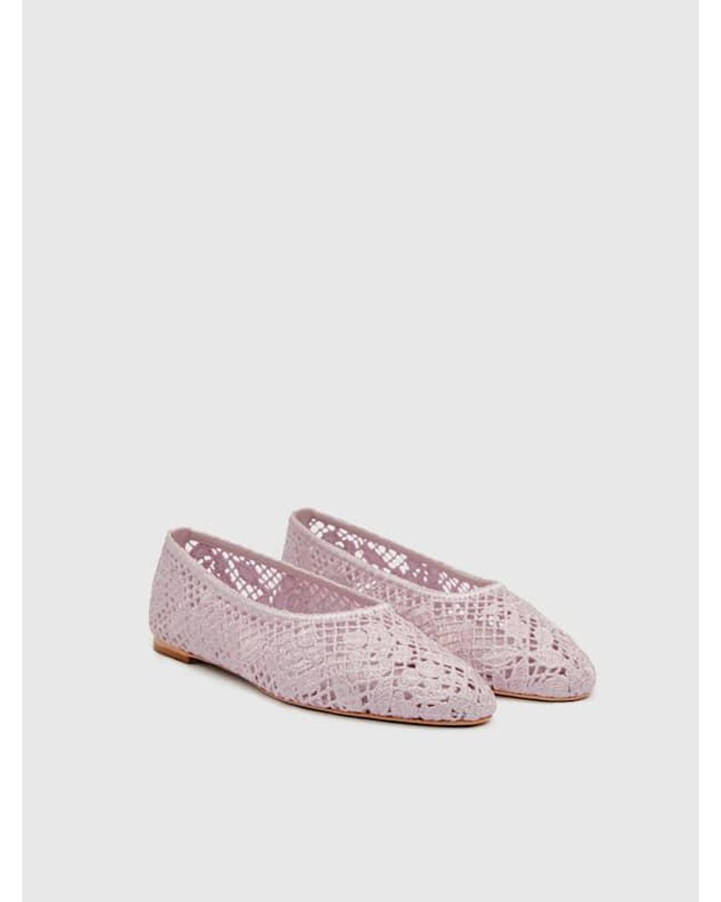 Reformation Pink Pillar Flat