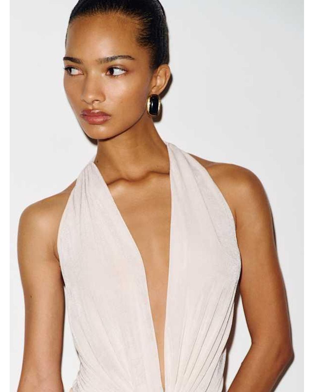 Reformation Natural Joan Knit Bodysuit