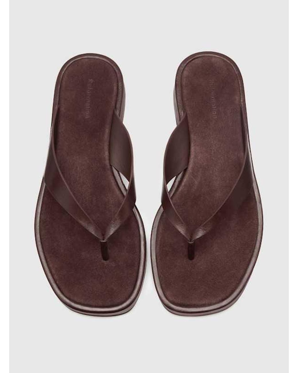 Reformation Natural Eden Platform Thong 6