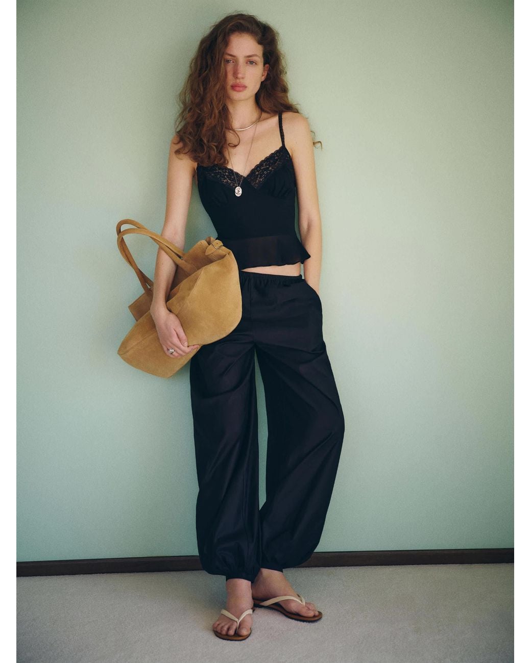 Reformation Green Aven Short Pant