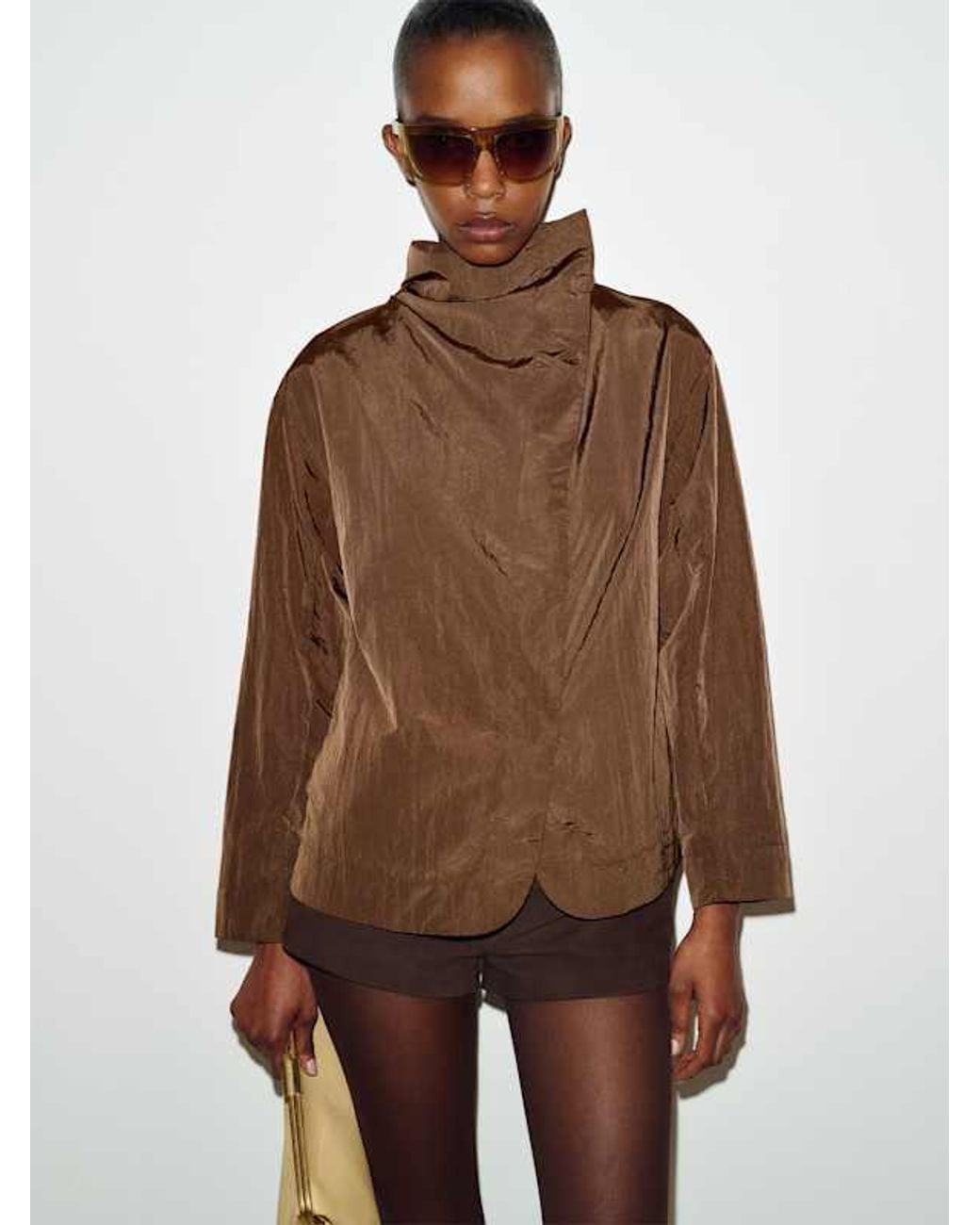 Reformation Brown Blake Jacket