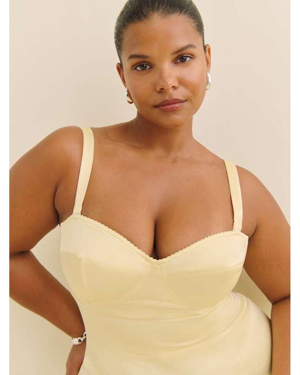 reformation britney satin dress Reformation Britney Satin Dress