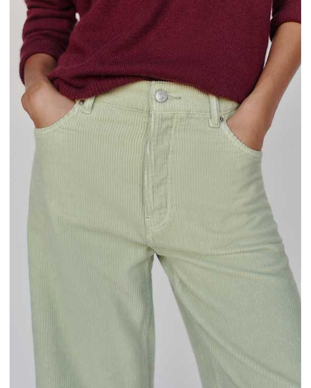 Reformation Red Clyde Low Rise Baggy Jean Denim