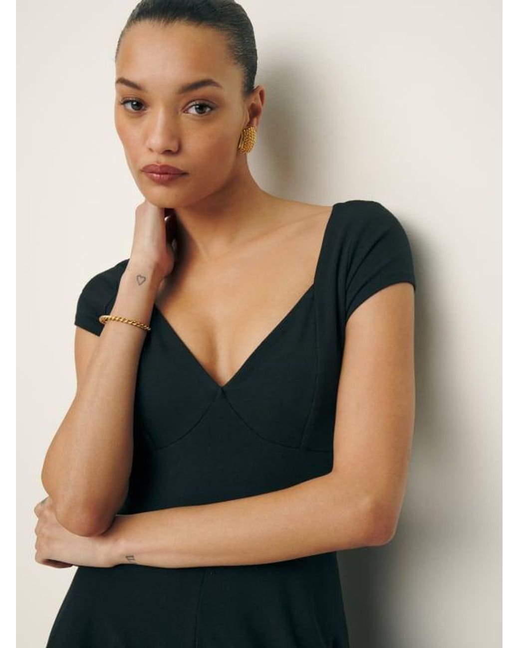 Reformation Brynn Knit Dress in Blue | Lyst Reformation Brynn Knit Dress in Blue | Lyst