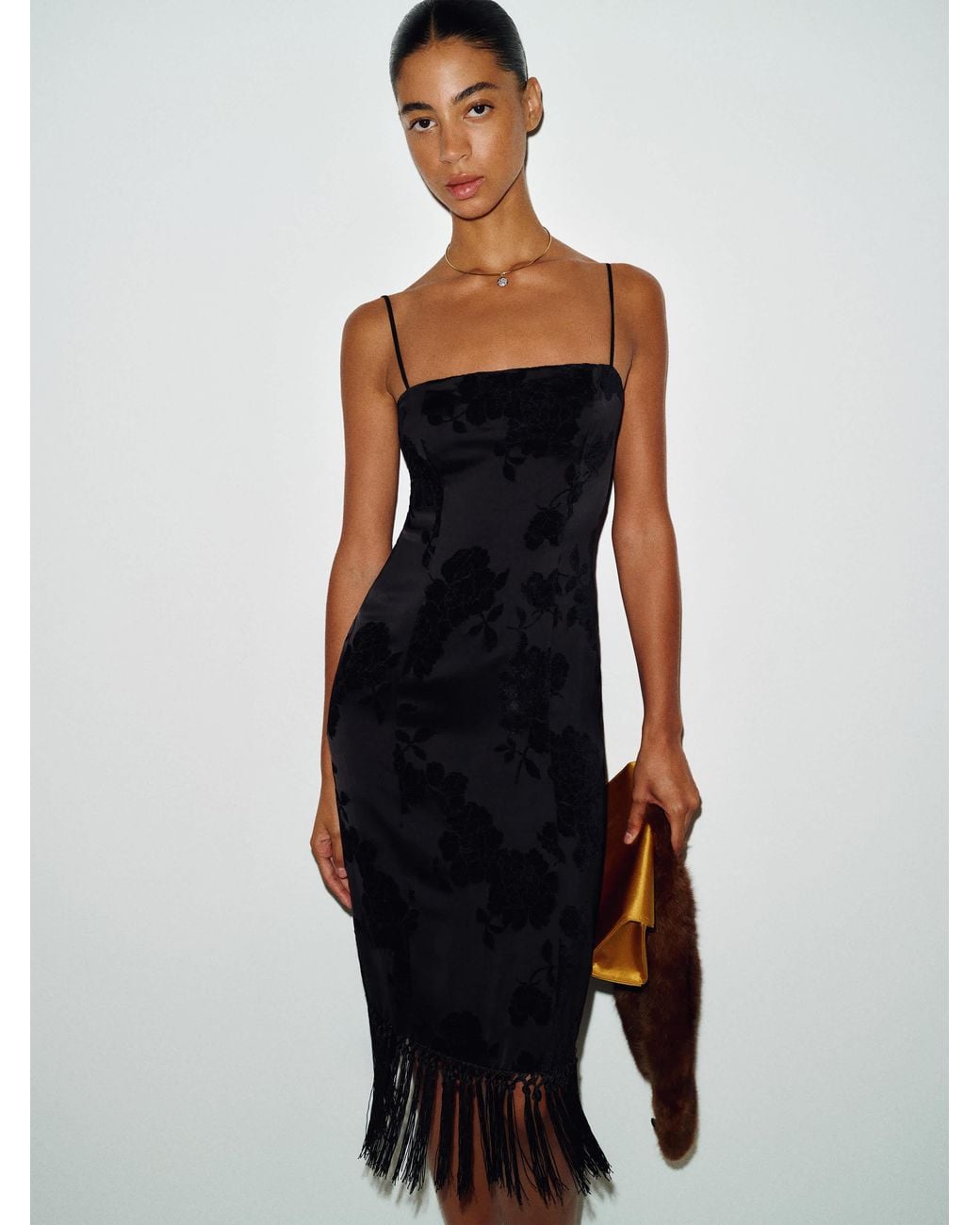 Reformation White Maribel Dress Burnout Velvet 0