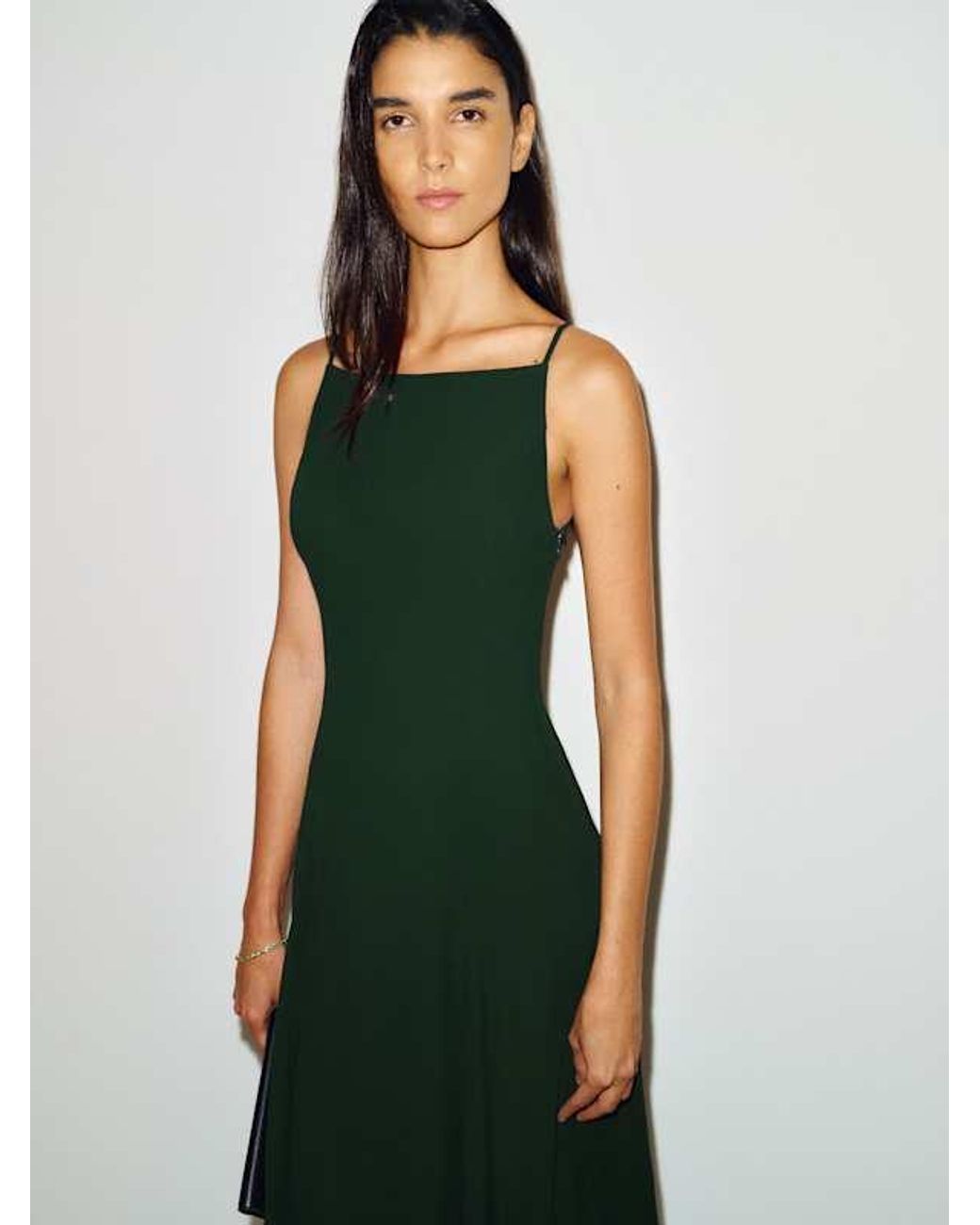 Reformation Green Marcina Dress 0