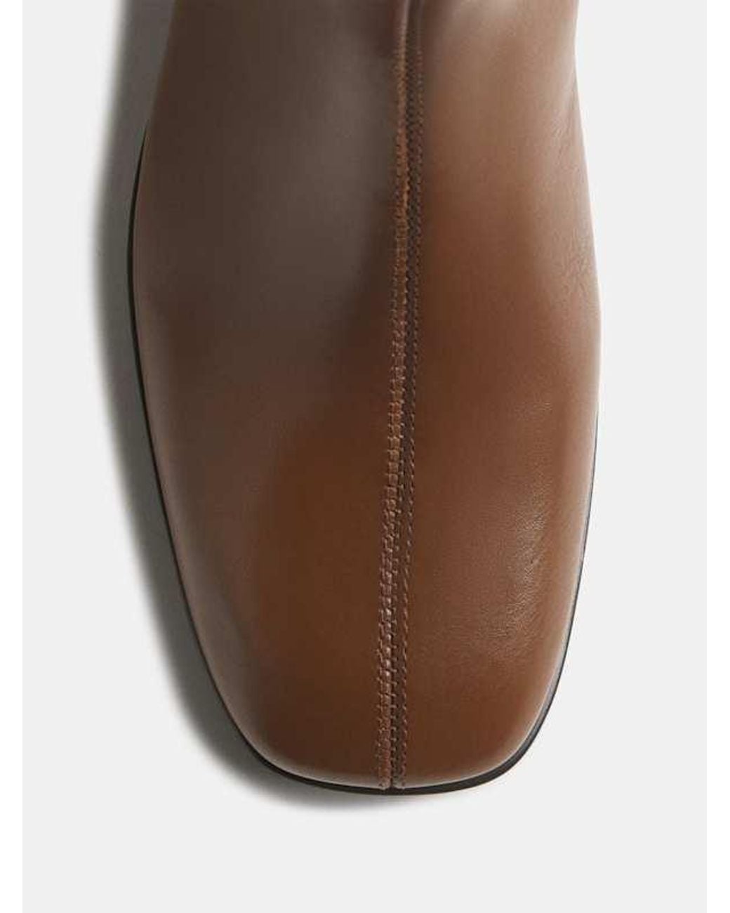 Reformation Brown Inez Knee Boot 5
