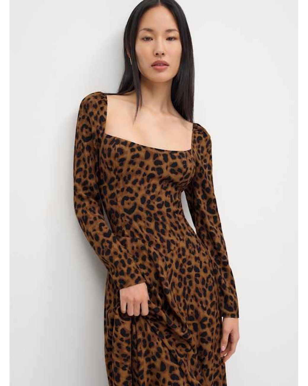 Reformation Brown Rinna Dress 0