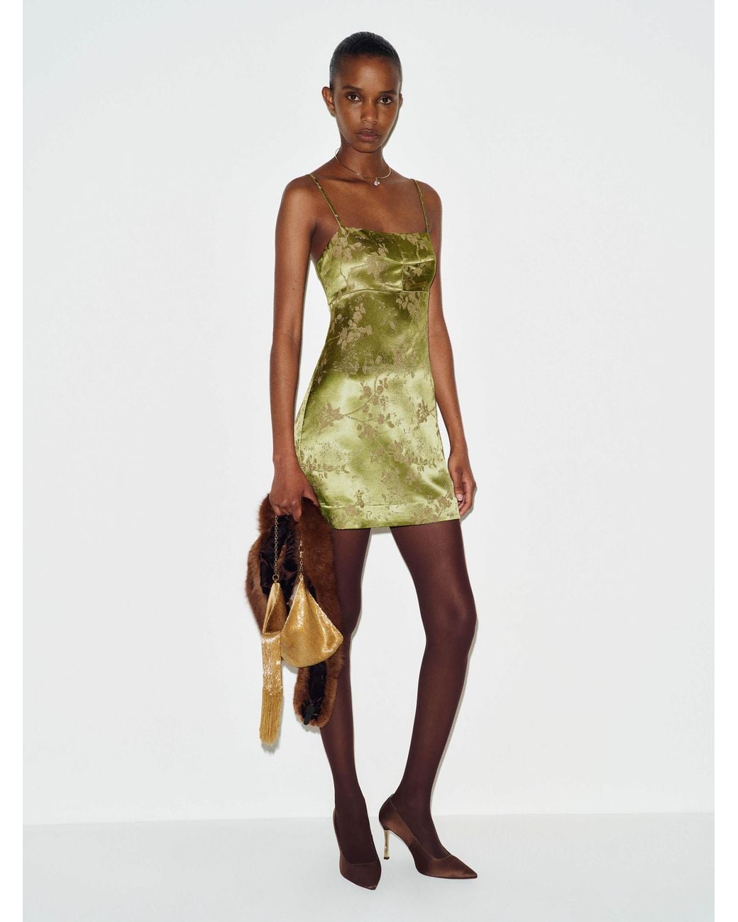 Reformation Natural Demi Dress 0