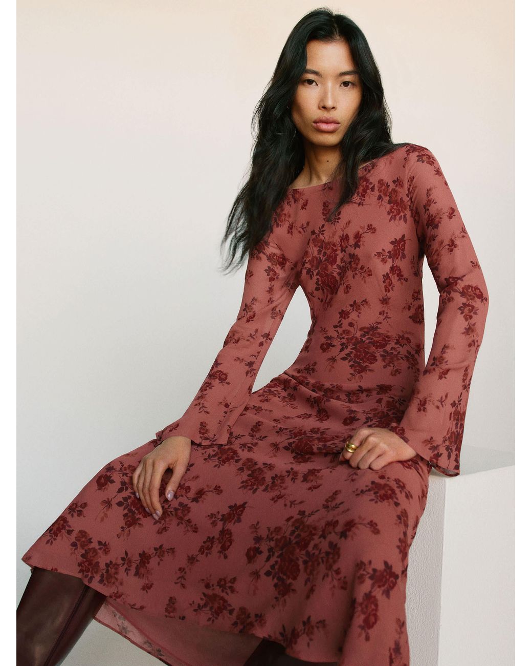 april tie back midi slip dress Anne Tie Slip Maxi Dress