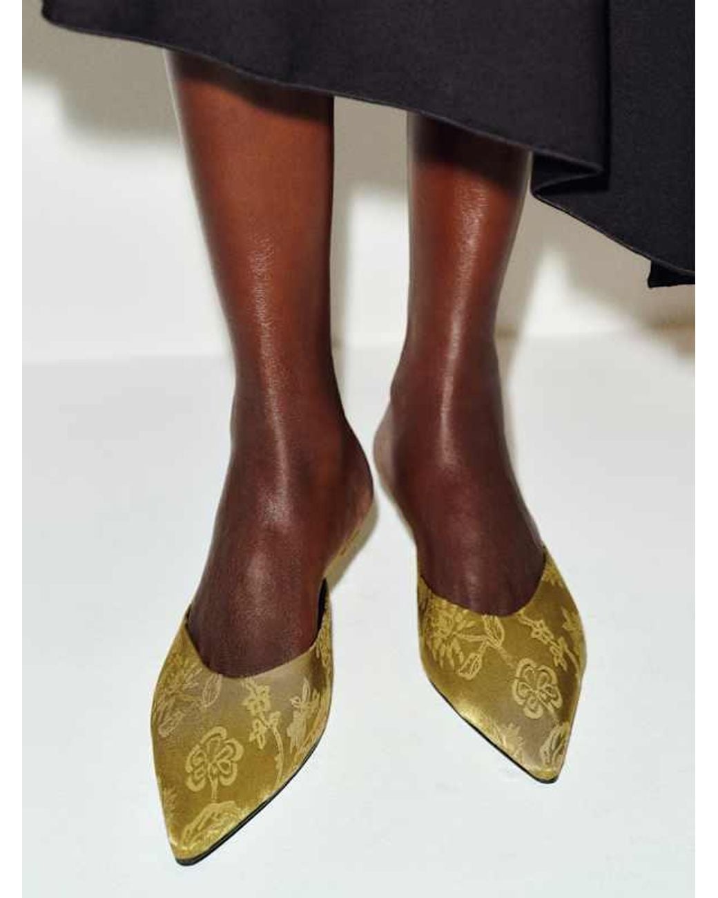 Reformation Metallic Wyler Heeled Mule 5