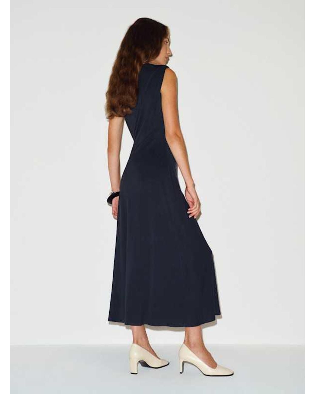 Reformation Blue Bellin Knit Dress