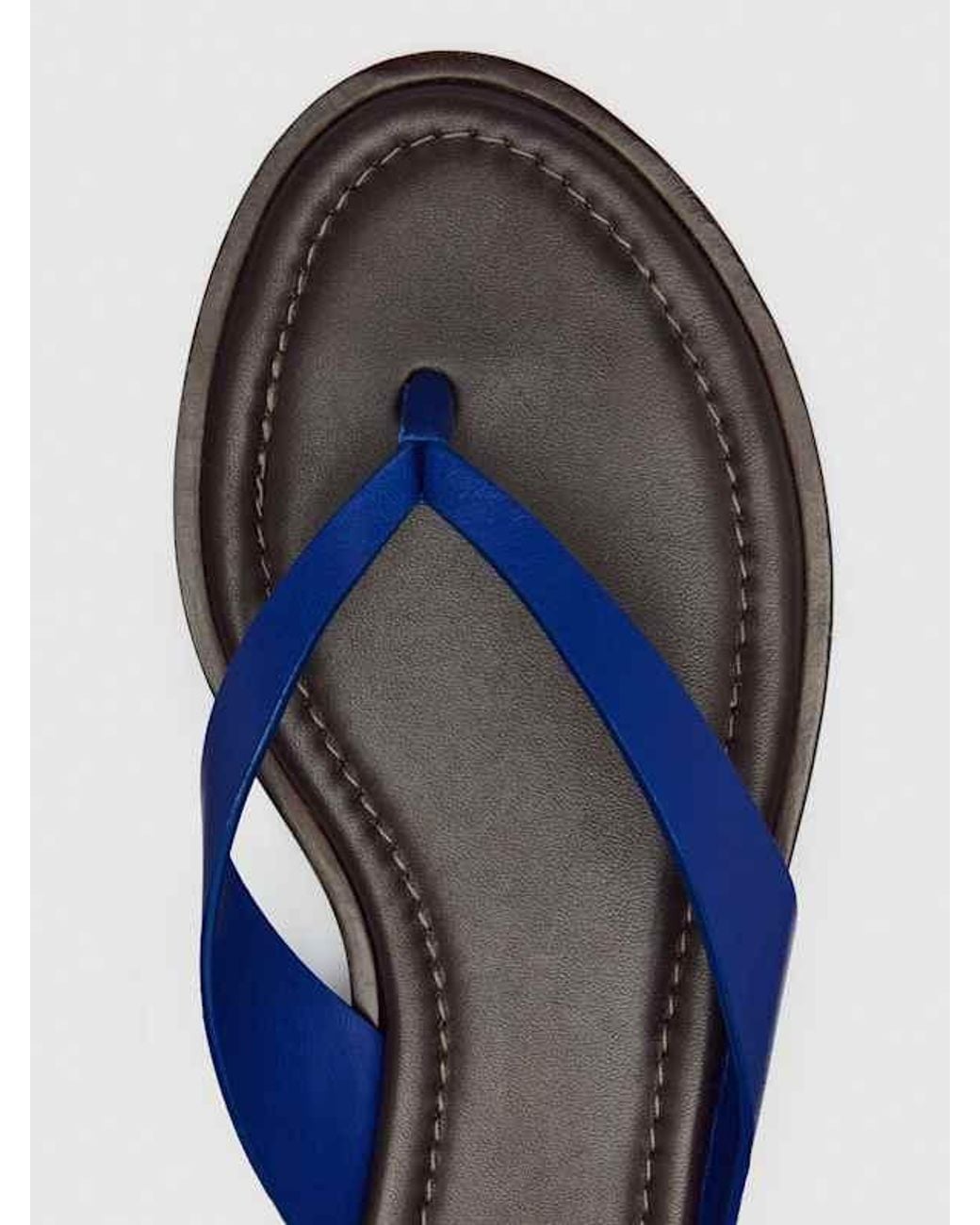 Reformation Blue Jessie Thong Sandal 5