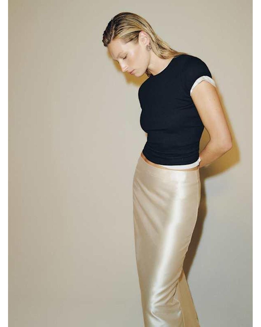 Reformation White Lydia Skirt 0
