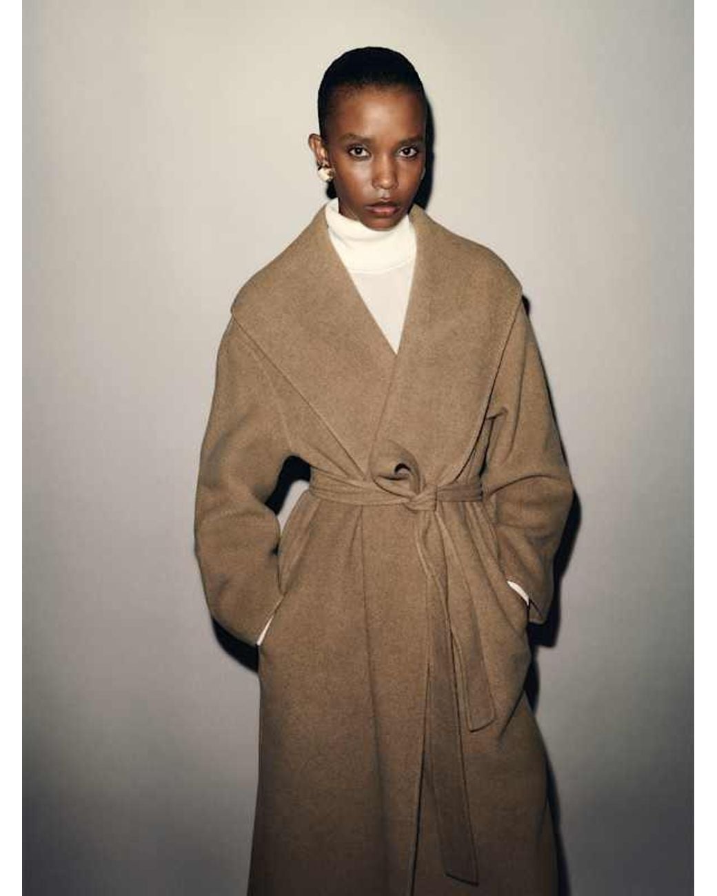 Reformation Natural Freya Coat Sugar