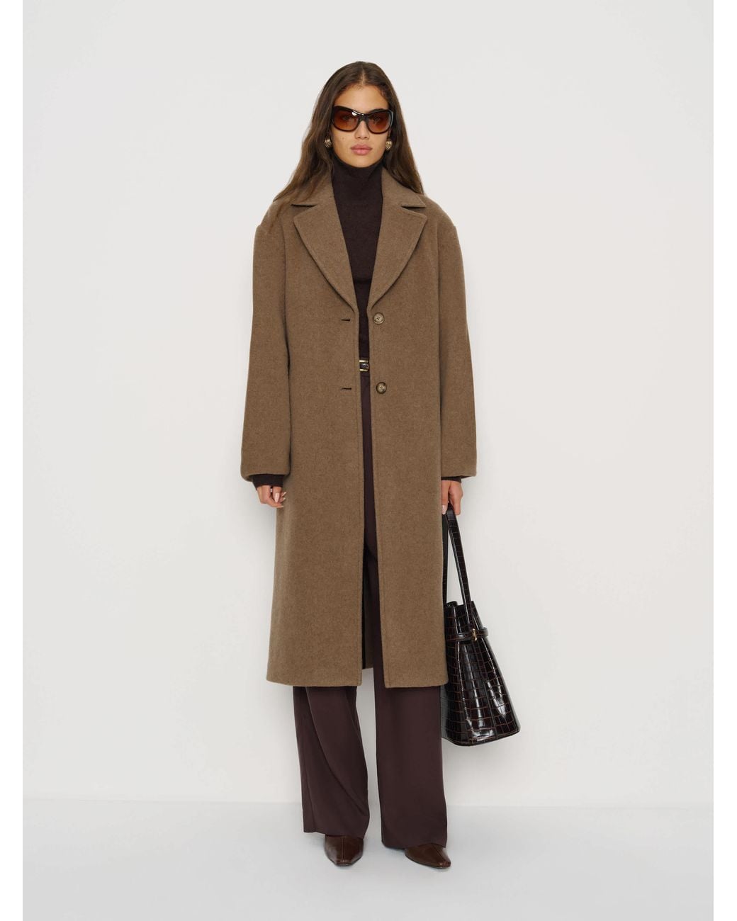 Reformation Natural Wyatt Coat