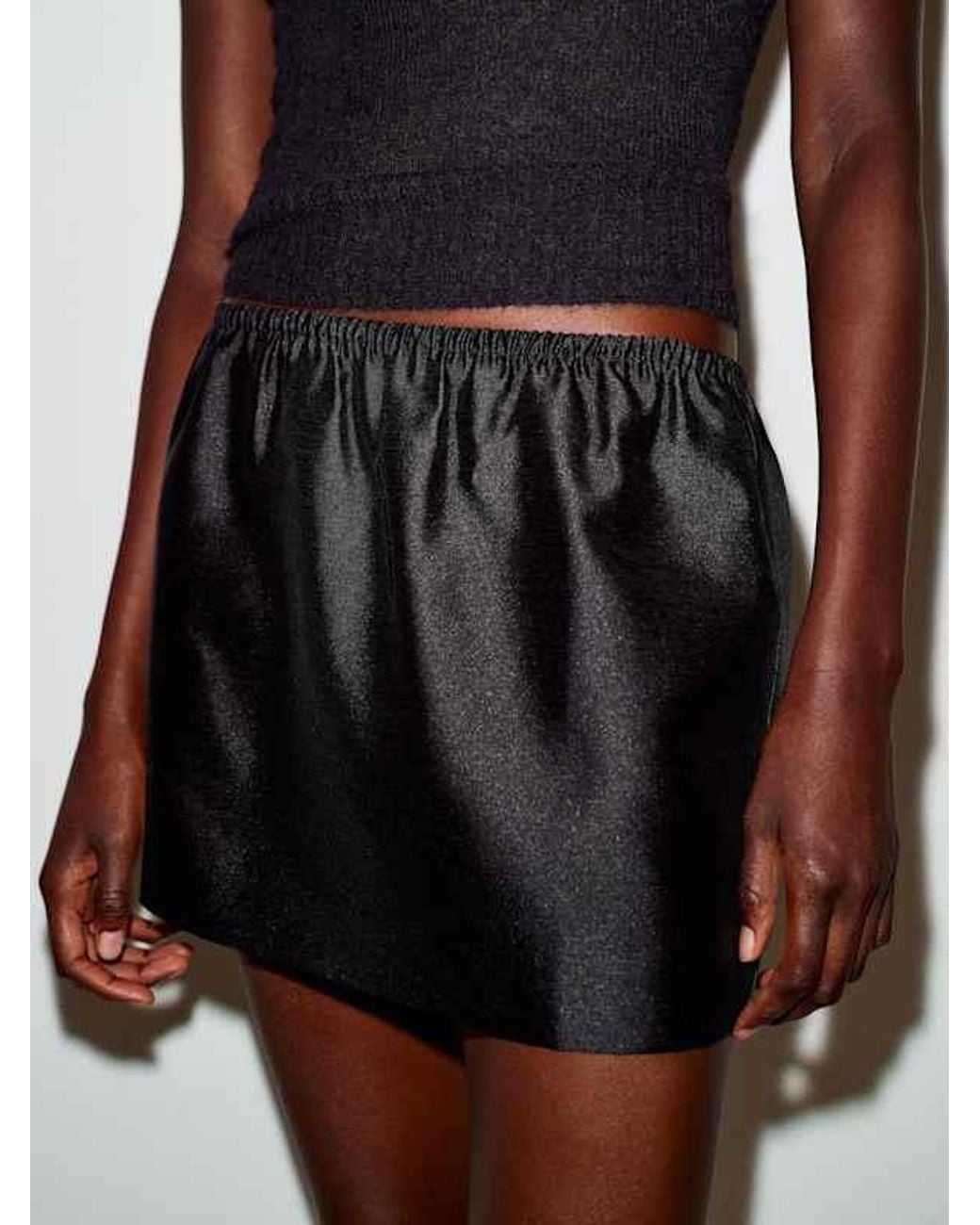 Reformation White Elva Skirt