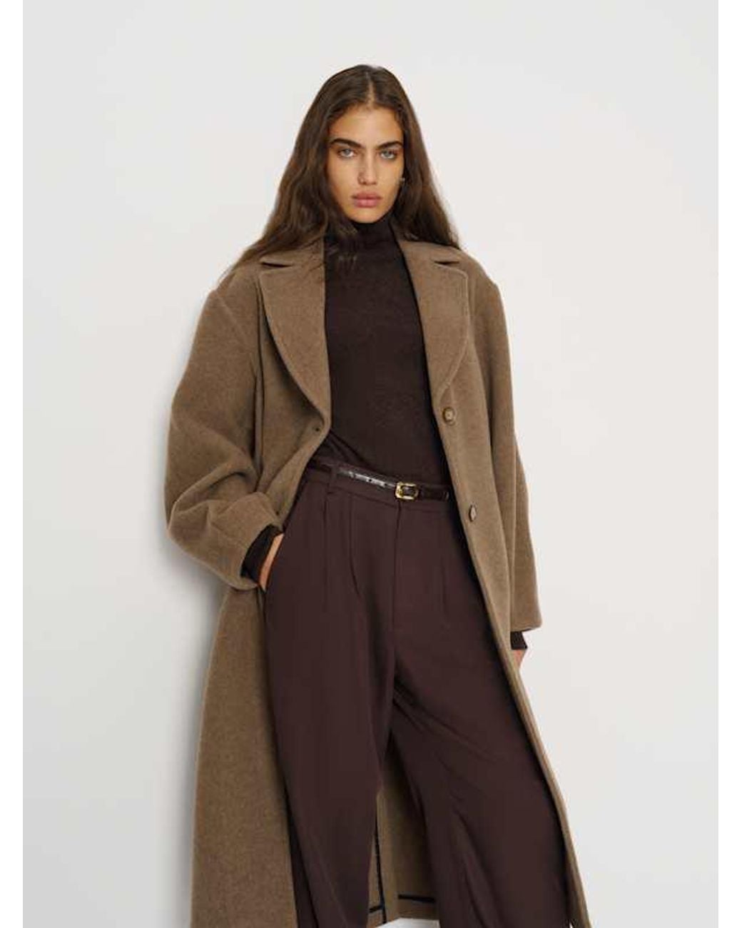 Reformation Natural Wyatt Coat