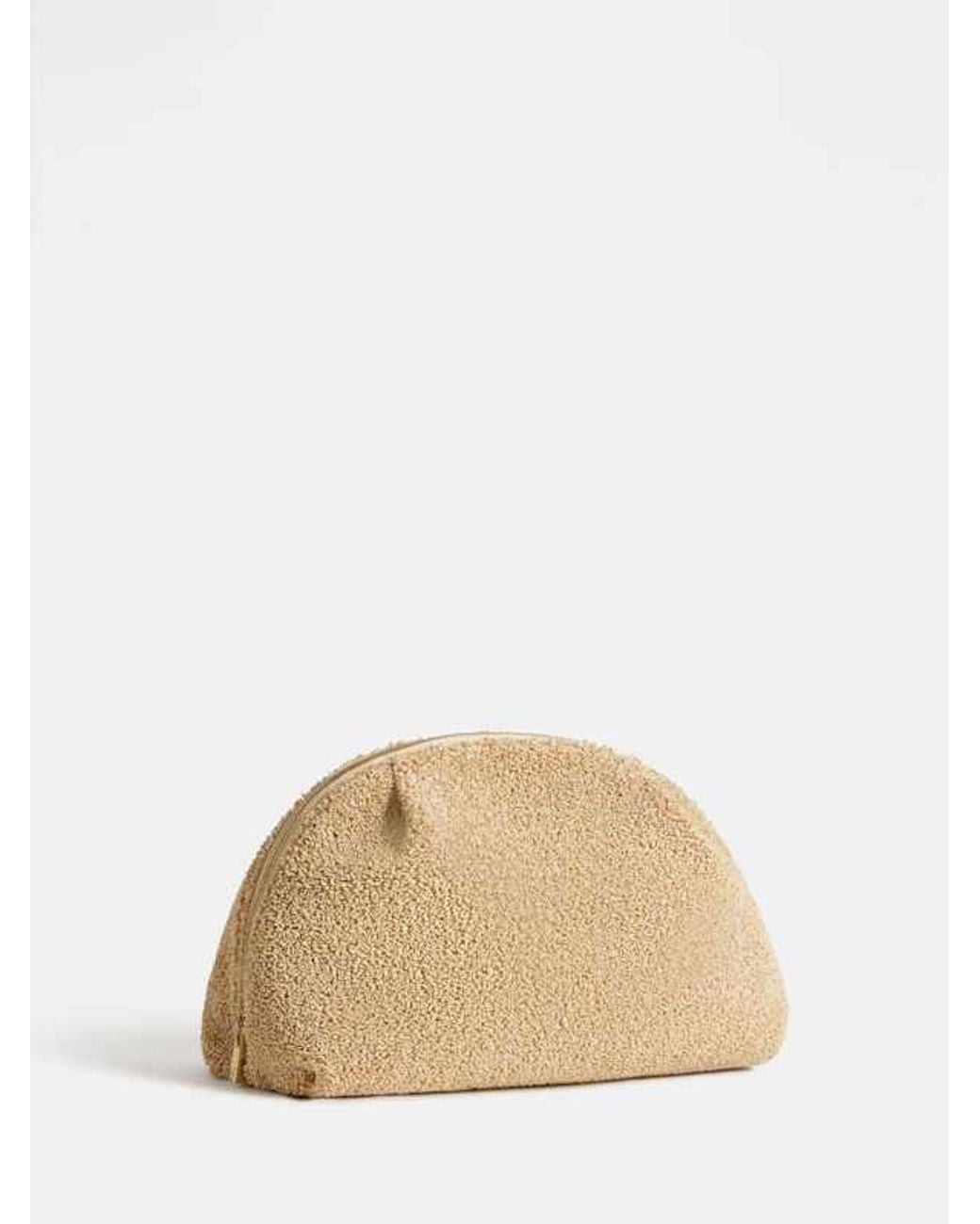 Reformation Blue Molly Maude Clutch Raffia
