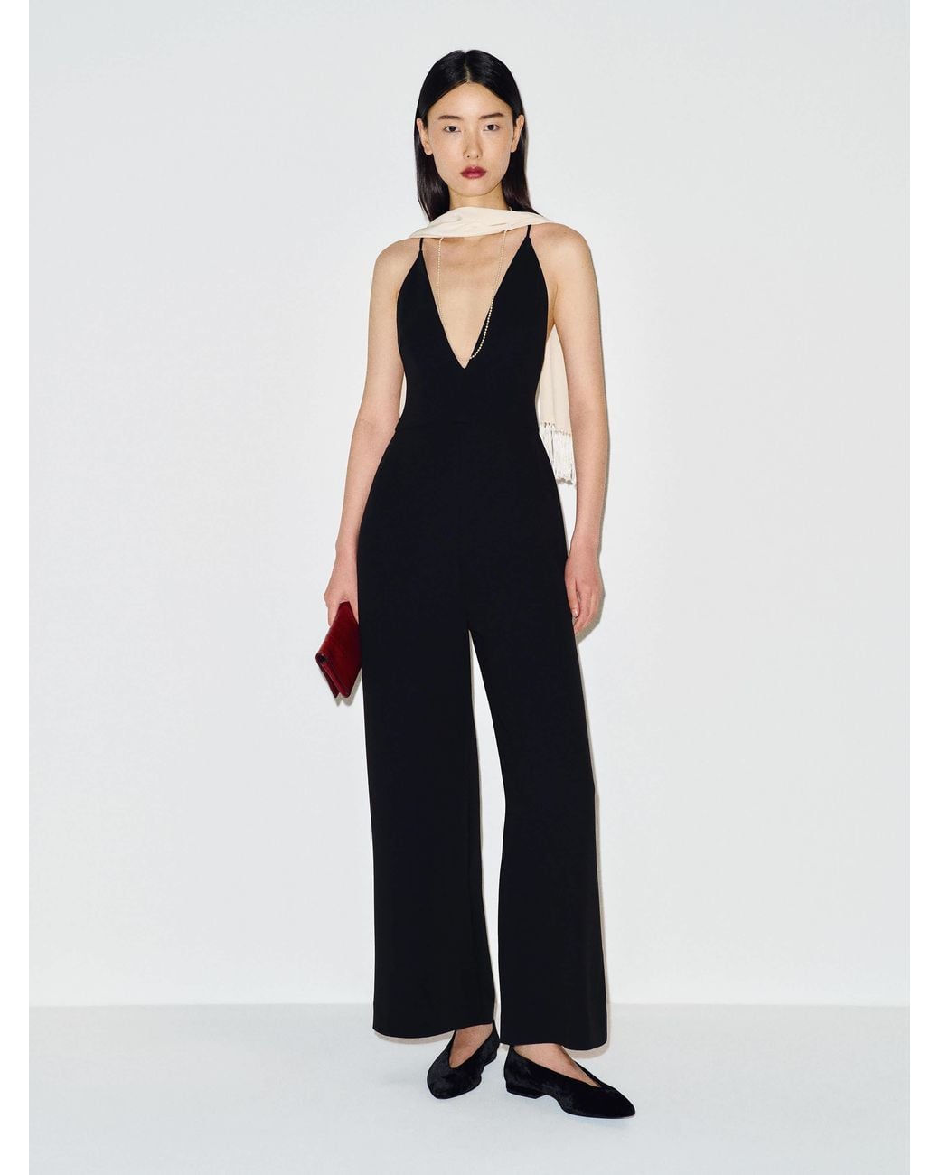 Reformation White Roya Jumpsuit 0