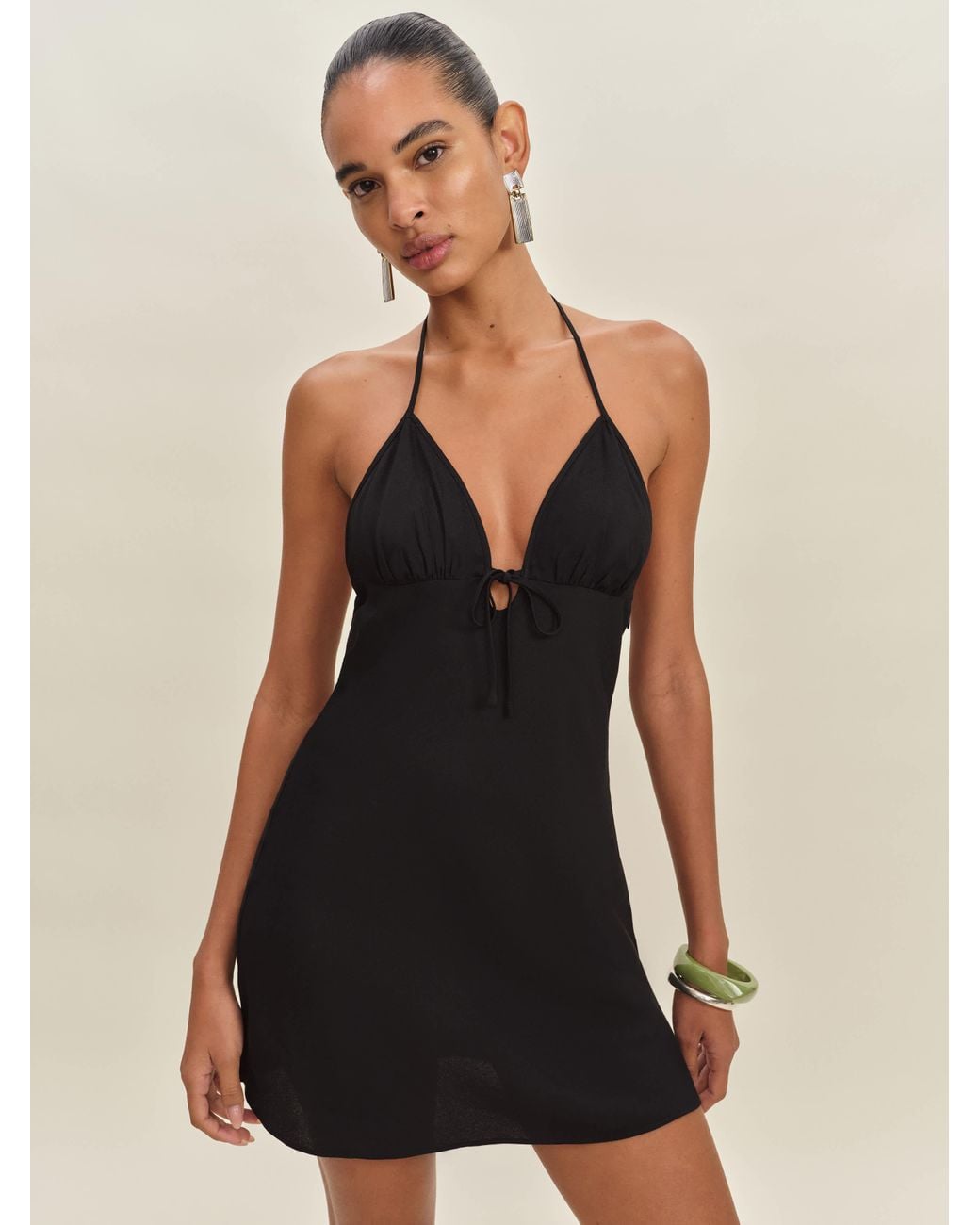 Reformation Fiora Dress in Natural | Lyst