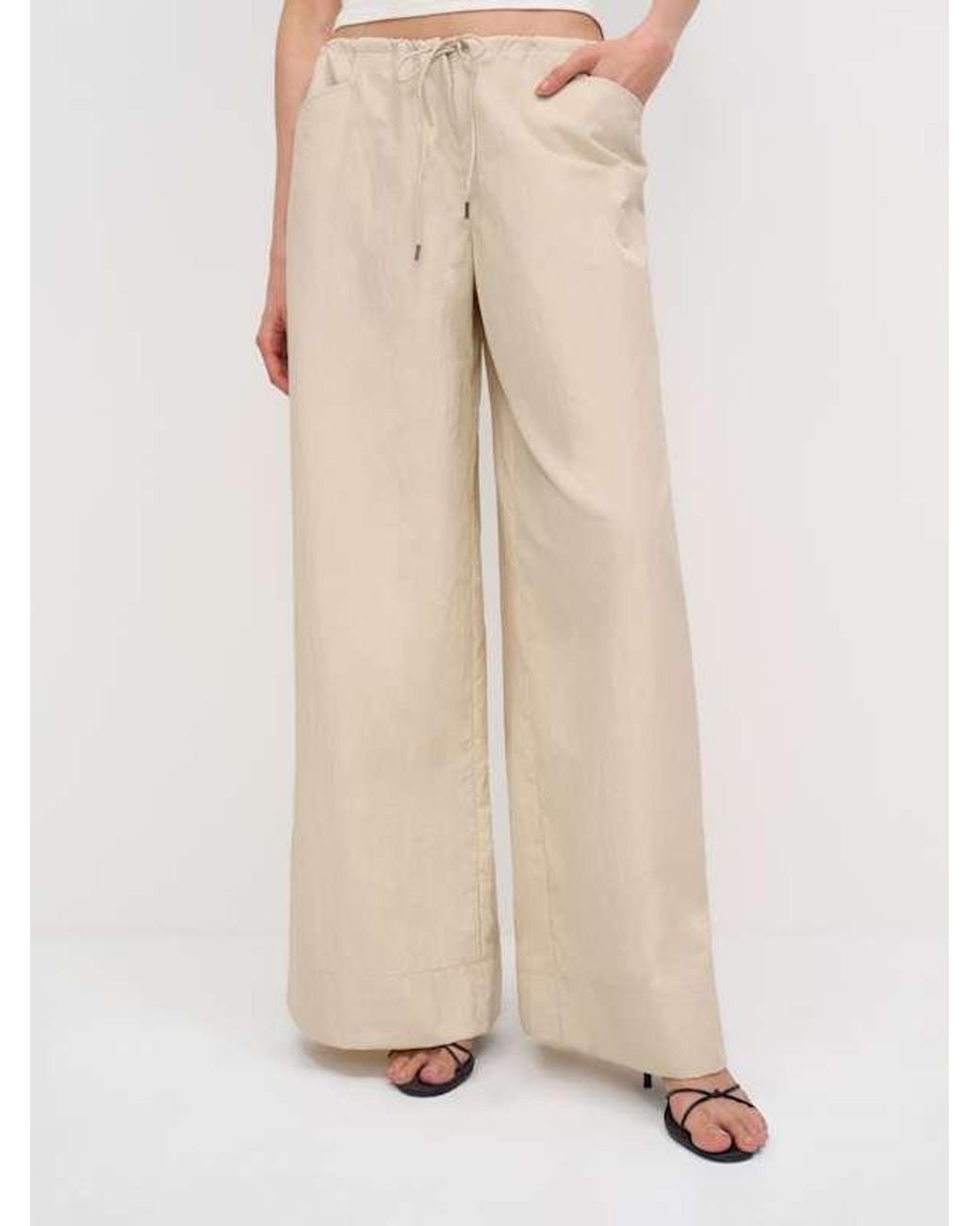 Reformation Natural Zian Low Rise Pant