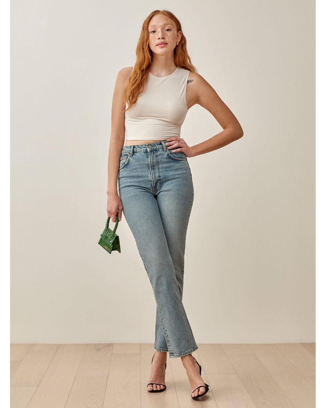 Reformation Denim Liza Ultra High Rise 