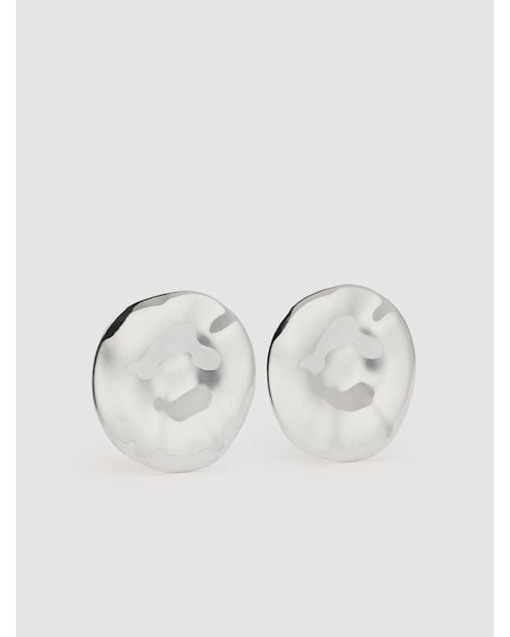 Reformation Gray Estelle Earrings