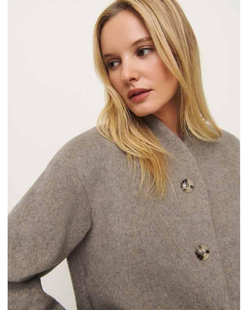 Reformation Gray Owen Jacket