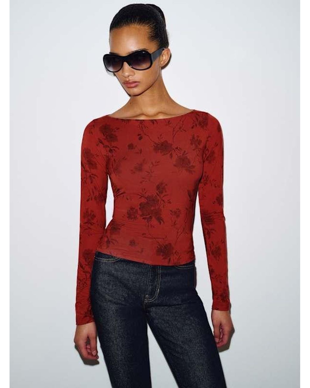 Reformation White Wiley Knit Top