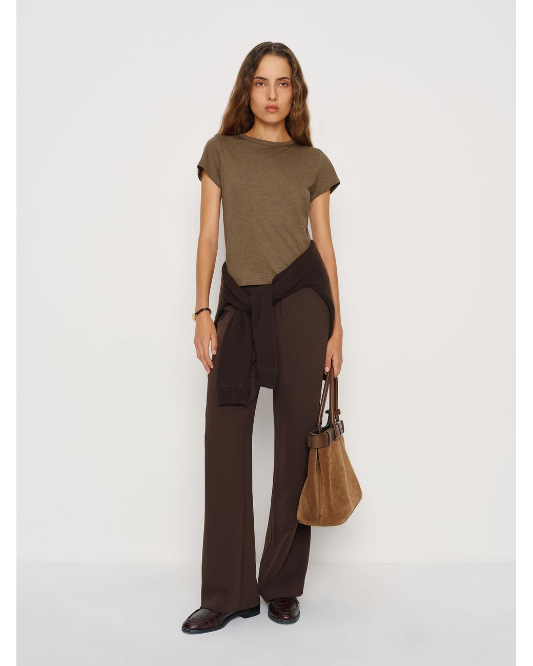 Reformation Natural Max Slim T-Shirt
