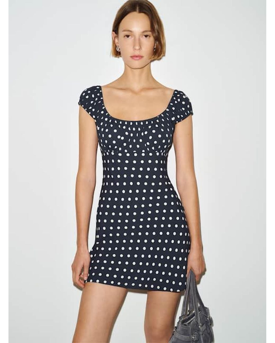Reformation Blue Lucy-Belle Dress