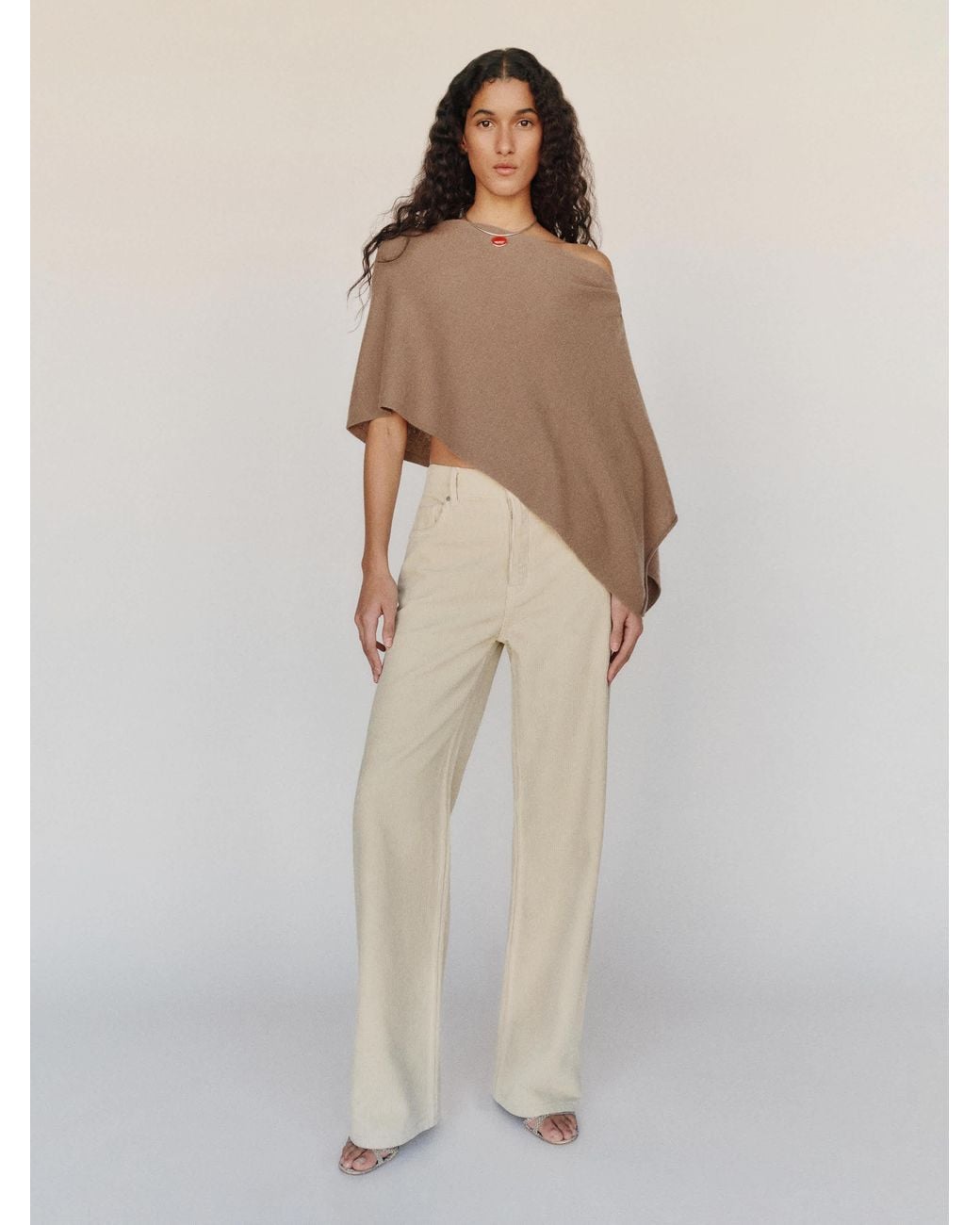 Reformation Natural Clyde Low Rise Baggy Jean Denim