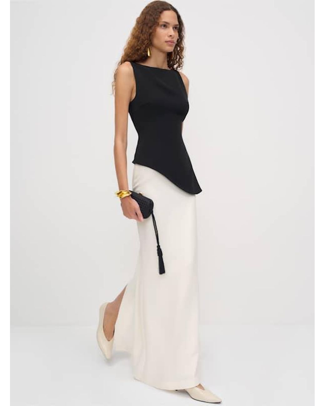 Reformation White Aveline Two Piece/Ivory 0