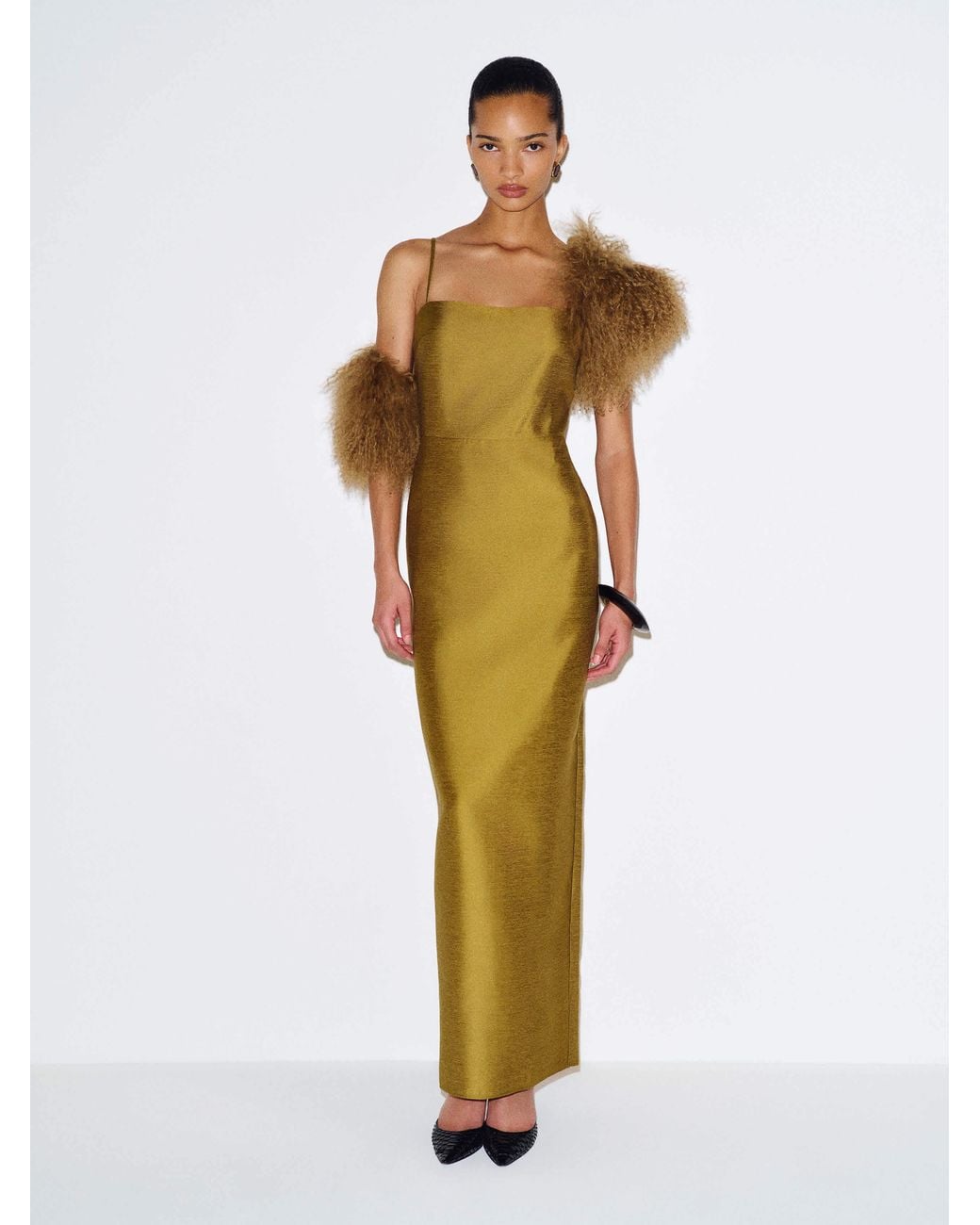 Reformation Metallic Frankie Dress 0