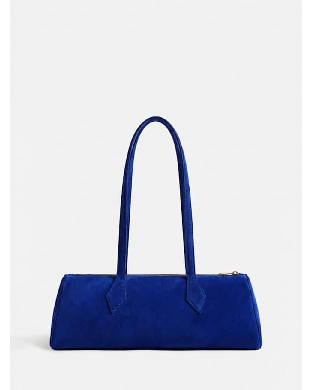 Reformation Blue Sofia East West Shoulder Bag