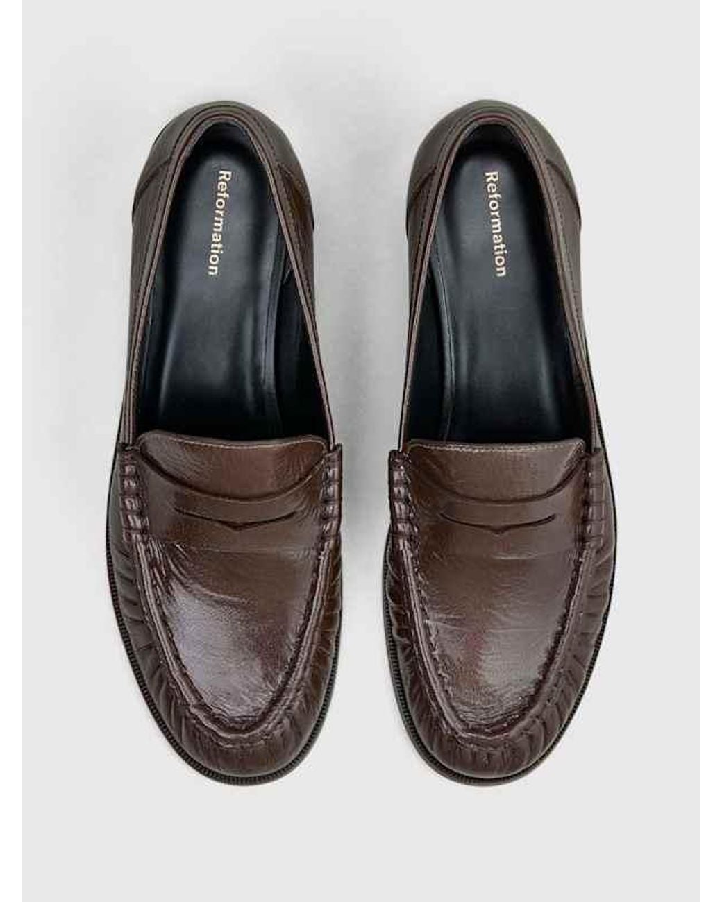 Reformation Multicolor Francine Ruched Loafer 6