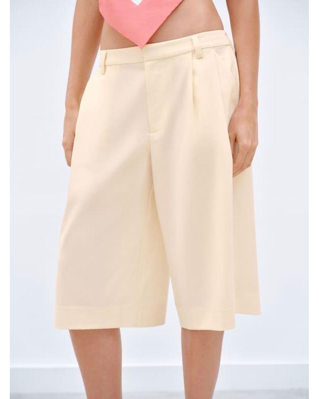 Reformation White Apollo Short