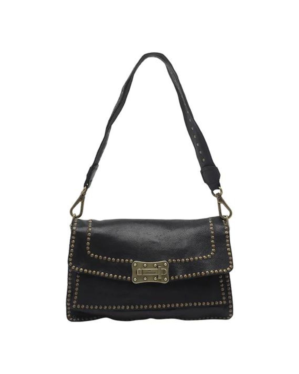 Borsa A Tracolla Agnese di Campomaggi in Black