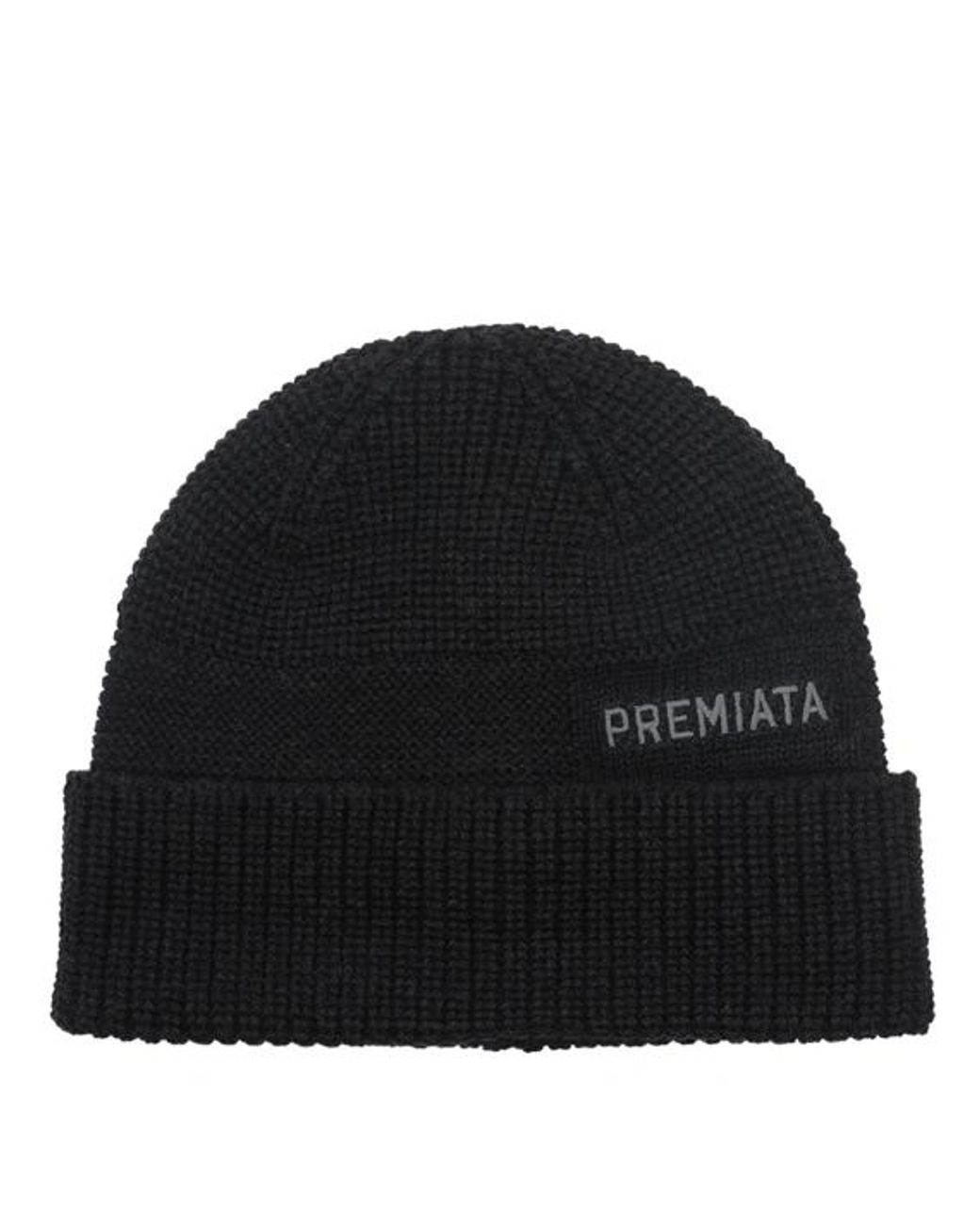 Berretto Nero di Premiata in Black da Uomo