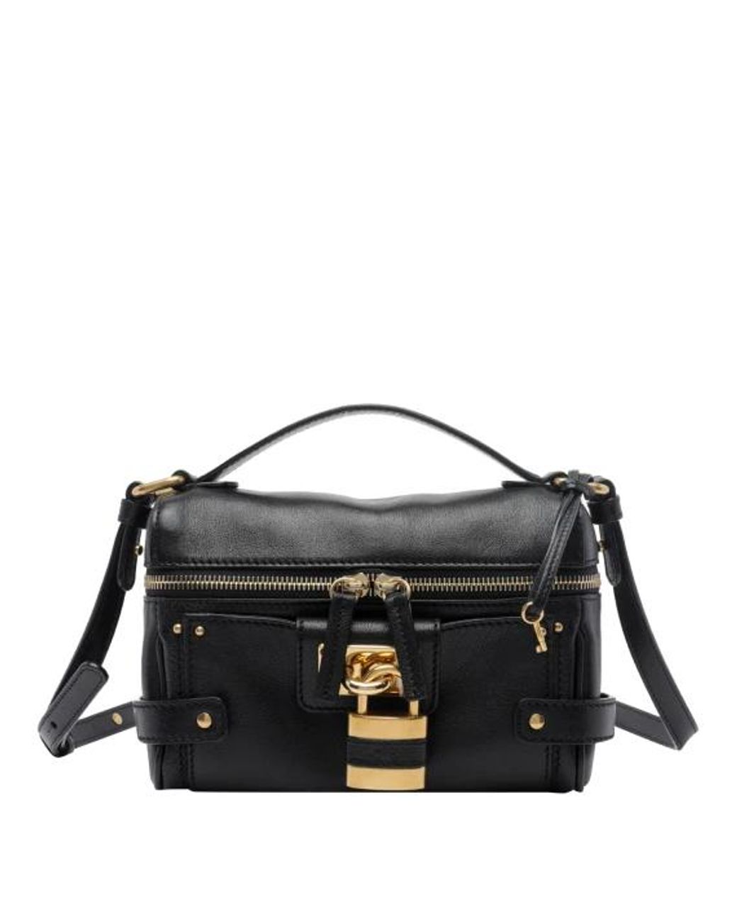 Borsa Vanity Paddington di Chloé in Black