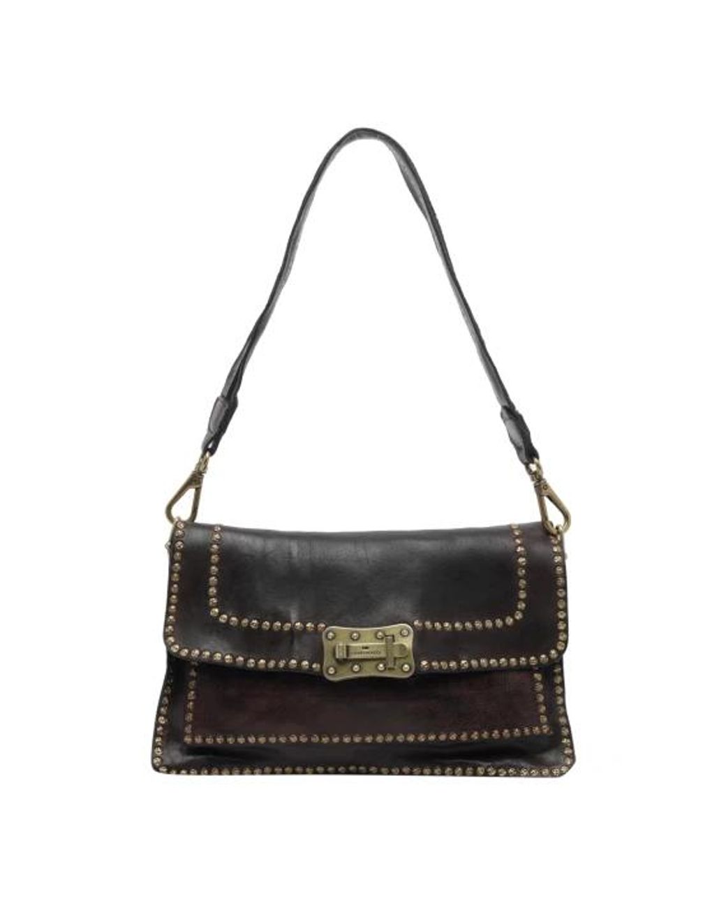 Borsa A Tracolla di Campomaggi in Black