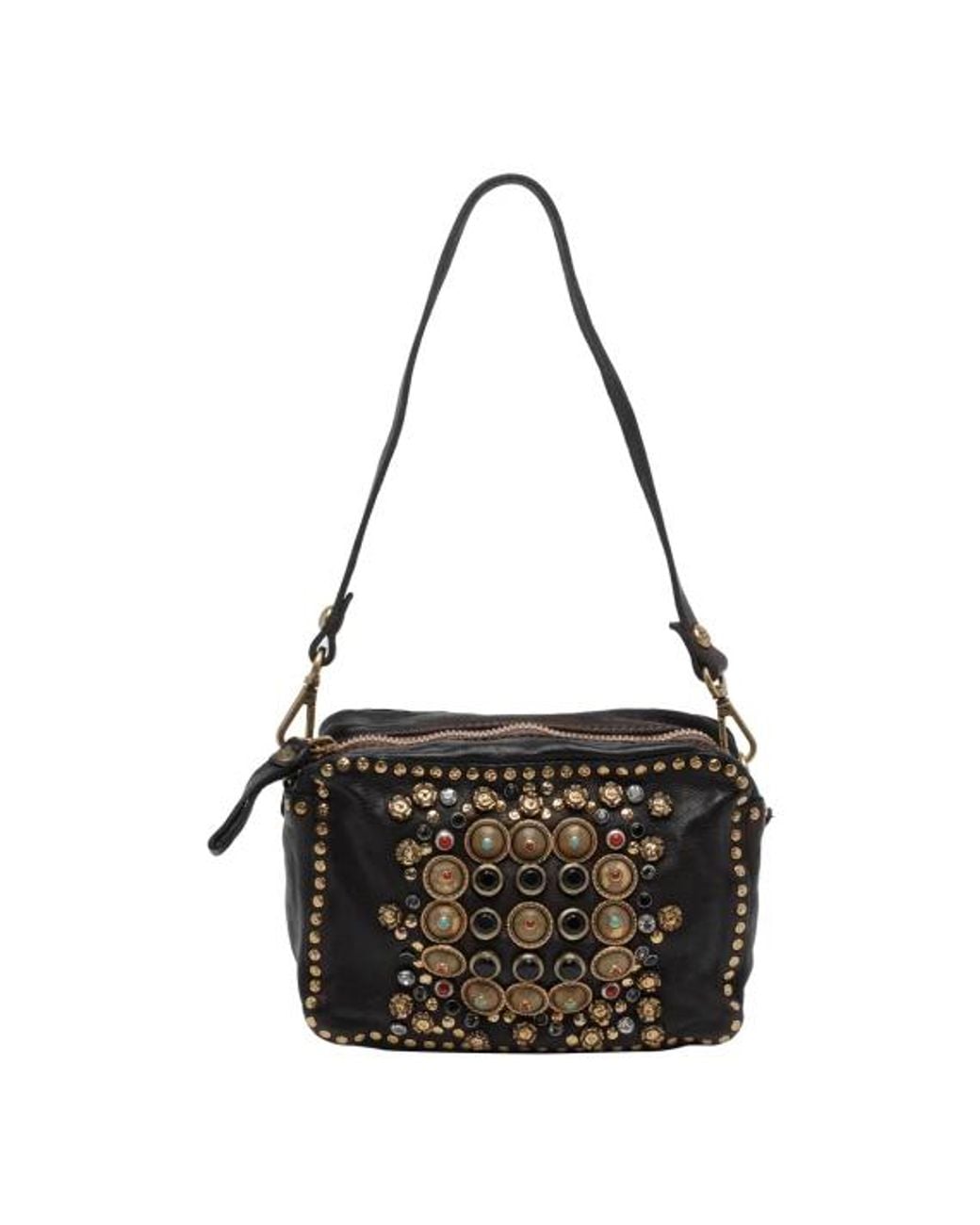 Borsa A Tracolla di Campomaggi in Black