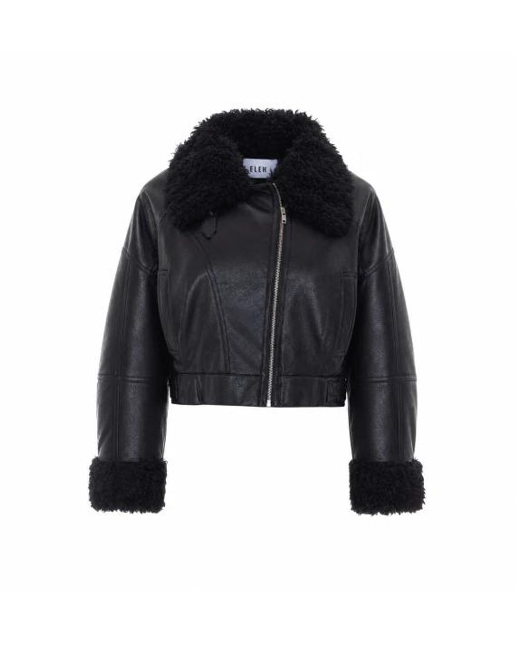 Giacca Bomber Nera di ELEH in Black