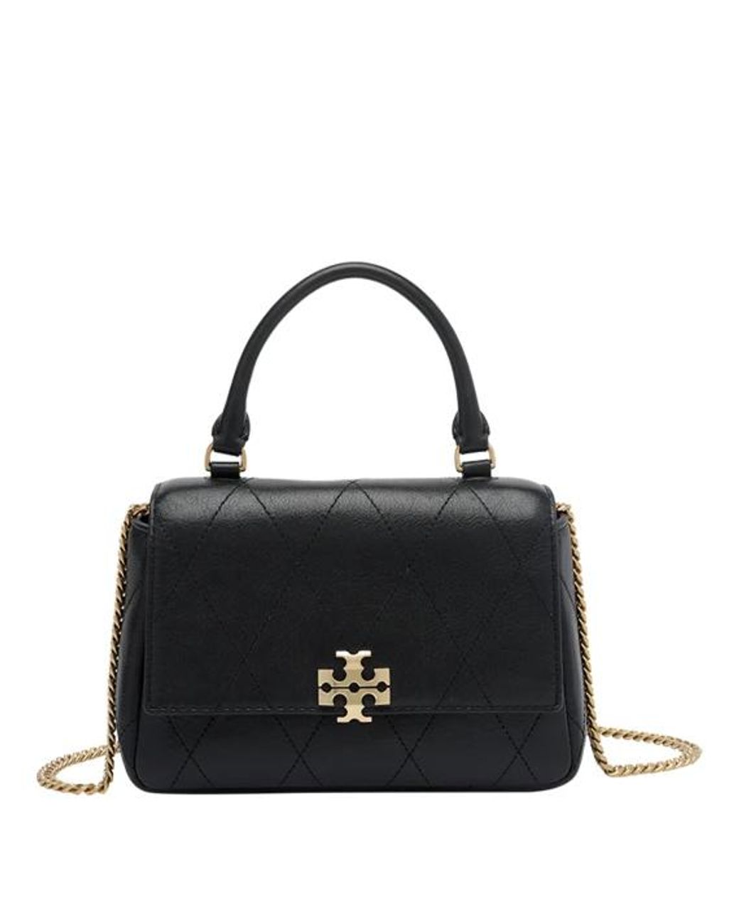 Borsa Mini Charlie di Tory Burch in Black