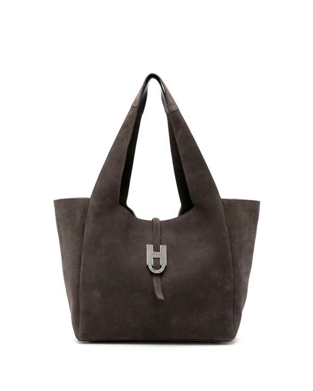 Borsa Donna Shopping di Hogan in Black