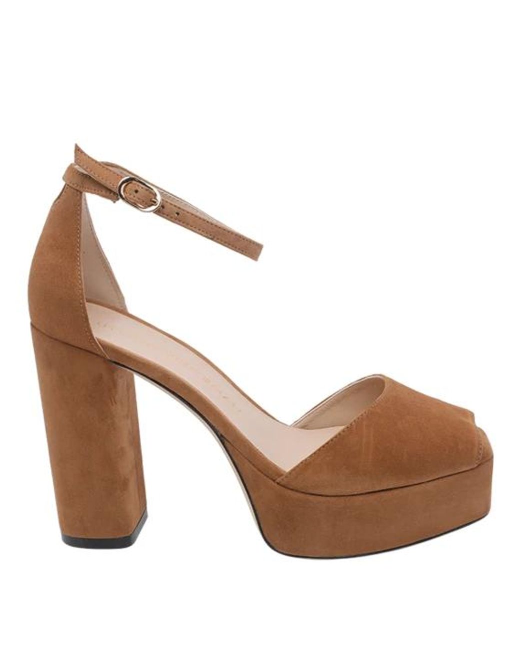 Décolleté Sabrina di Stuart Weitzman in Brown